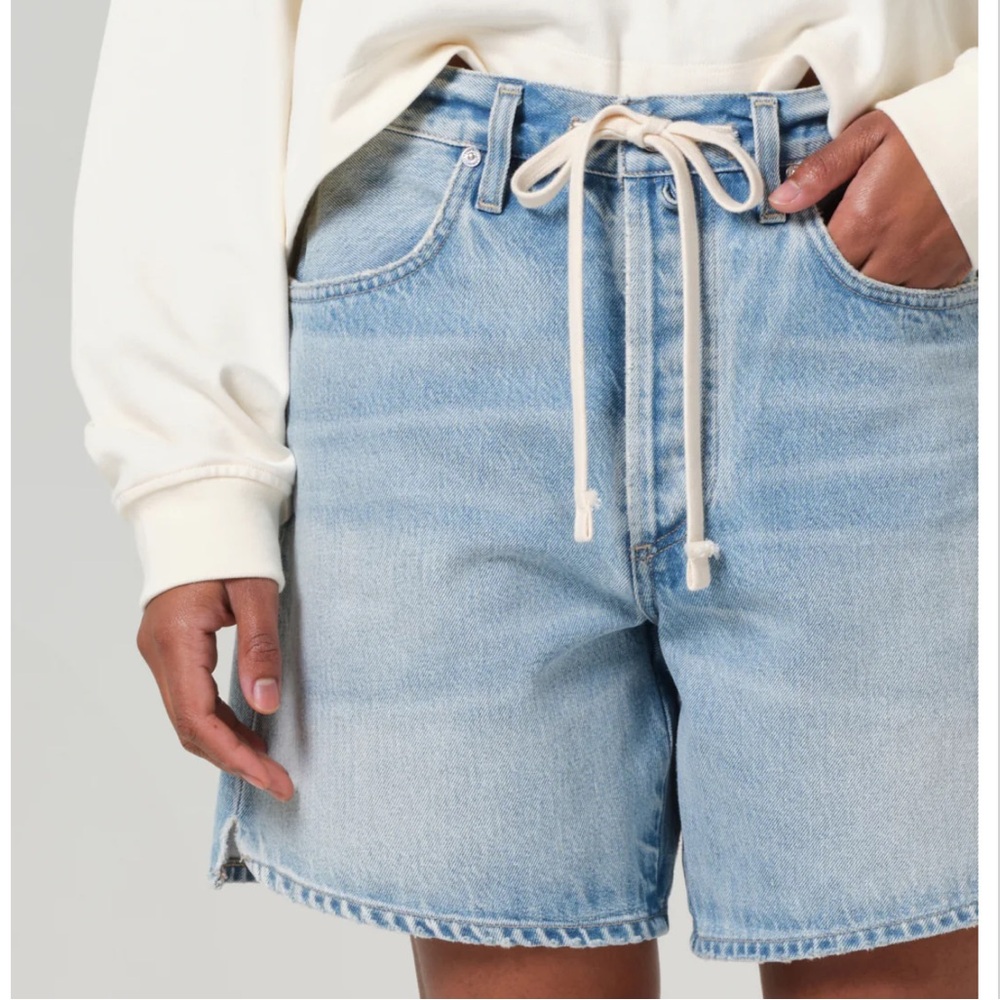 Citizens of humanity Brynn Drawstring jean Short 27
